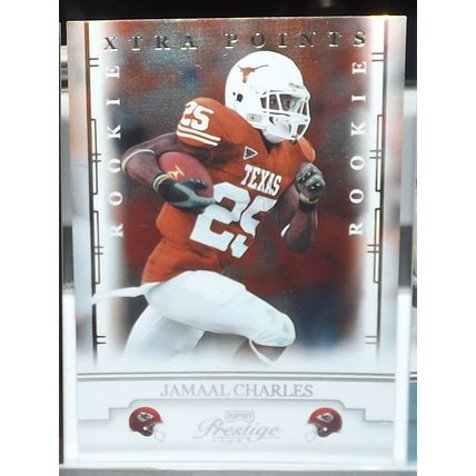 2008 Playoff Prestige JAMAAL CHARLES (Chiefs) Xtra Points RC #145 98/300