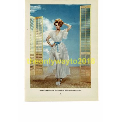 Arlene Dahl/ Esther Williams, Book Illustration (Print), 1953