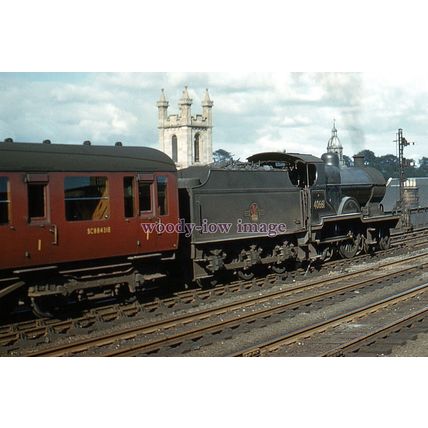 pu3434 - Steam Engine No.40661 at Kilmarnock Station, Ayrshire - print 6x4