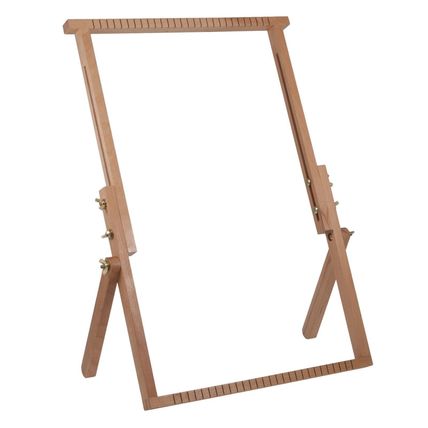 Milward 2519020 Weaving Loom: Extendable: Beech Wood, 40x40-61cm