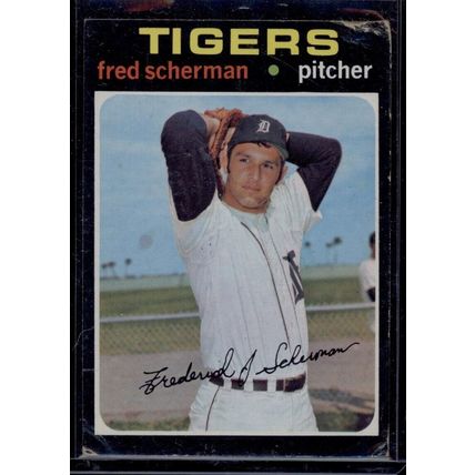 1971 Topps #316 Fred Scherman #2