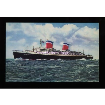 LS1486 - United States Lines Liner - United States - postcard - artist