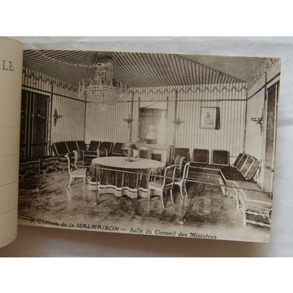 vintage Book of 24 Postcards Malmaison, France