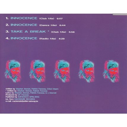 CD 12" The Mackenzie - Innocence