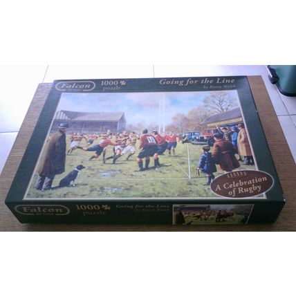 GOING FOR THE LINE by Kevin Walsh Jigsaw Puzzle (Falcon) A Celebration of Rugby