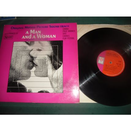A MAN AND A WOMAN ORIGINAL MOTION PICTURE SOUND TRACK LP