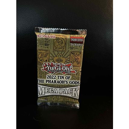2022 Tin of the Pharaoh's Gods Mega Pack Brand New Sealed Yu-Gi-Oh Trading Card