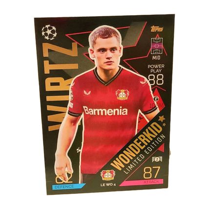 Match Attax 2022/23 - Florian Wirtz - Wonderkid Limited Edition BAYER LEVERKUSEN