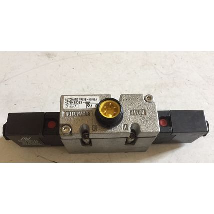 AUTOMATIC 407B43S3S3-AA4 PNEUMATIC SOLENOID VALVE SOL A7201-AA,7201-9AA,BU,AE
