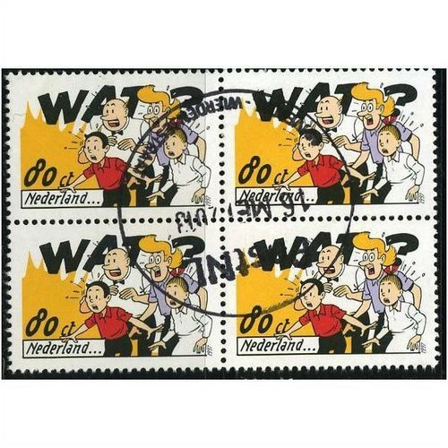 1997 NVPH 1714 - fine used (o) - block of 4
