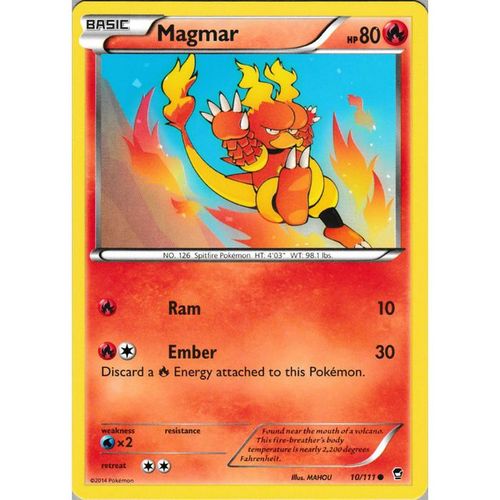 Pokemon XY Furious Fists 10/111 Magmar