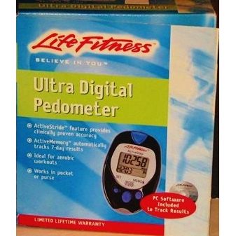 Life Fitness Ultra Digital Pedometer