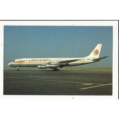 Aviation NATIONAL AIRLINES DC9-32 Postcard by AeroGem (0504)