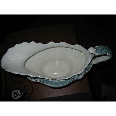 W. H. Grindley & Co. England Brussels Pattern Gravy Sauce Boat