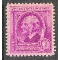 861 3c Ralph Emerson Fine MNH Q7343