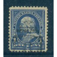 Used 264 1c Benjamin Franklin Fine Plus M02764