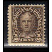551 1/2c Nathan Hale Just Clears MNH O0779