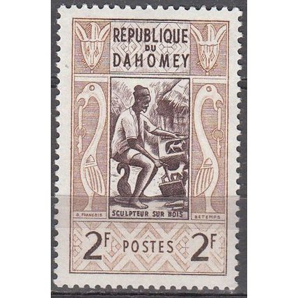 Dahomey 1961 Michel 179 Neuf ** Cote (2001) 0.20 Euro Sculpteur sur bois