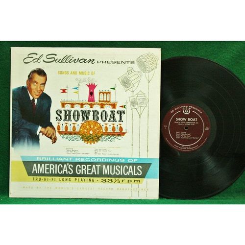 Various artists - Sullivan-America’s Great Musicals-Showboat - ES 3 - VG+