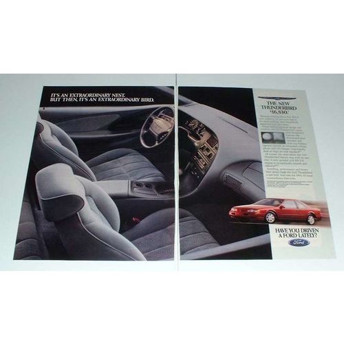 1994 Ford Thunderbird Car Ad - An Extraordinary Bird