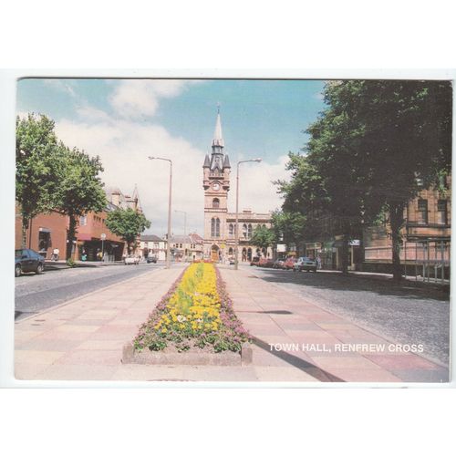 1997 Special Postmark 600 years Royal Burgh Status Renfrew on Postcard
