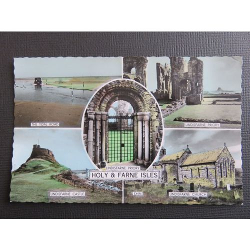 Holy & Farne Isles, Lindisfarne, Northumberland Postcard