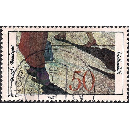GERMANY, Friedlandhilfe, brown 1978, 50 Pf