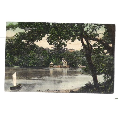 SHARPHAM HOUSE, ASHPRINGTON, DEVON .unused antique postcard by Valentine =