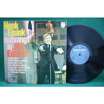 Henk Elsink - Ontvangt in-Vrij Entree-Live Jazzy Dutch - 861 800 LCY - EX-