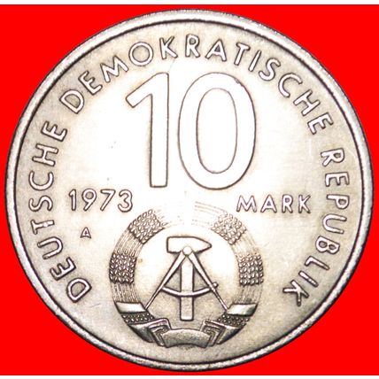 X WORLD FESTIVAL: GERMANY ★ 10 MARK 1973 MINT LUSTER! LOW START★NO RESERVE!