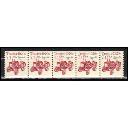 2127a 7.1c Tractor Very Fine MNH Dry Gum PNC 1/5 X0797