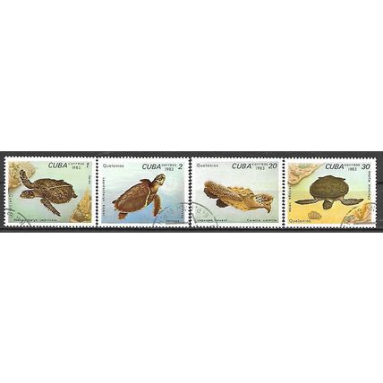 Cuba N° 2462/65 YVERT OBLITERE ( USED )