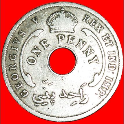 GREAT BRITAIN: BRITISH WEST AFRICA ★ 1 PENNY 1920H! LOW START ★ NO RESERVE!