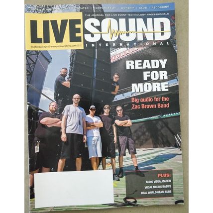 Live Sound International September 2015 – Big Audio for the Zac Brown Band