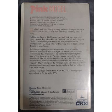 Betamax Pink Motel