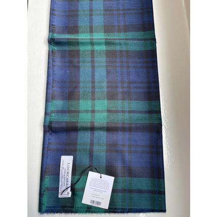 Lochcarron of Scotland Alba Black Watch Extra Fine Merino Stole [BraNewWithTags]