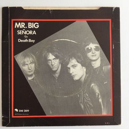 MR. BIG - SENORA (7" VINYL, 1978)
