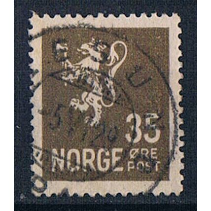 Norway 1926 SG191 no55 Lion 35ore Used Stamp