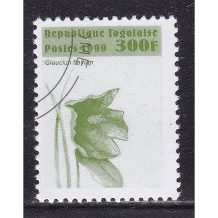 Togo 1999 Flowers Glauciun Flavum 300f Fine Used VGC
