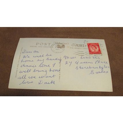 1950s Real Photographic Postcard - Maidstone scenes - Kent