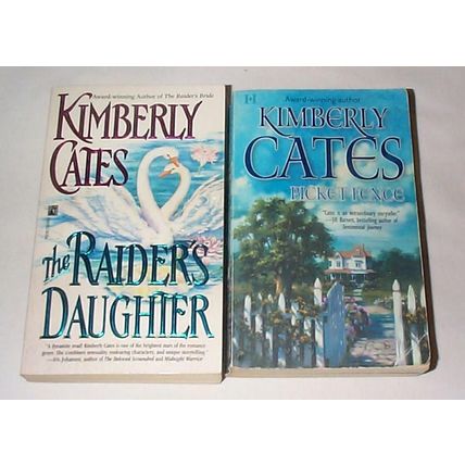 Lot 949 - - Kimberly Cates - 9 Books - Romance / Historical Romance - Paperback
