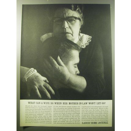 1960 Ladies' Home Journal Magazine Ad - What can a wife do