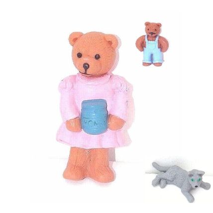 teddy in my pocket Rare Vintage MEG