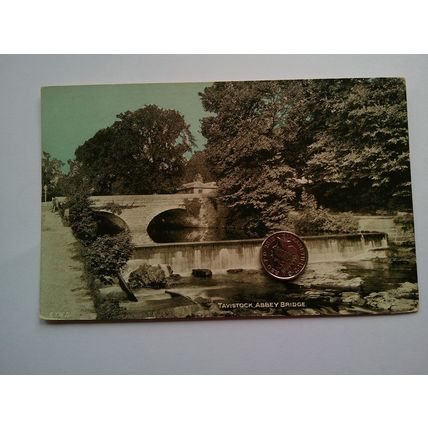 Dartmoor postcard:: Tavistock -Abbey Bridge