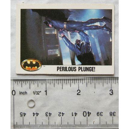 1989 Topps Batman card No.119 - Perilous Plunge