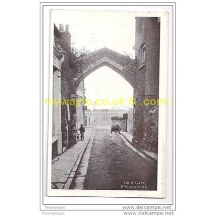 YORK GATE, BROADSTAIRS, KENT, ENGLAND, 1910s?, Postcard