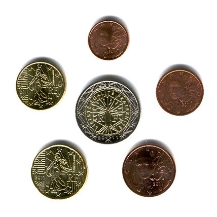 France 2011 - Set of Euro Coins (UNC)