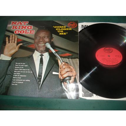 NAT KING COLE LP - COME CLOSER TO ME
