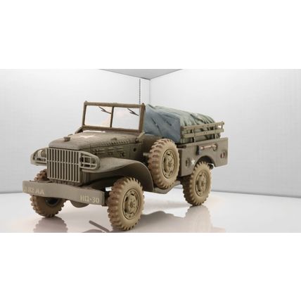 DODGE WC 51 3/4 TON WEAPONS CARRIER U.S. ARMY KOREAN WAR - CORGI US51703 1/43