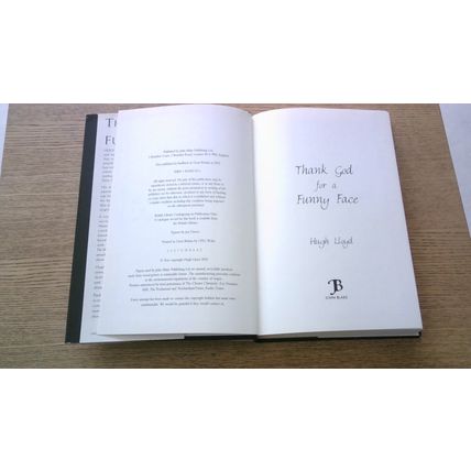 Thank God for a Funny Face. By Hugh Lloyd (First Edition Hardback) 2002